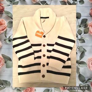Gymboree Navy & White Sweater Boy’s